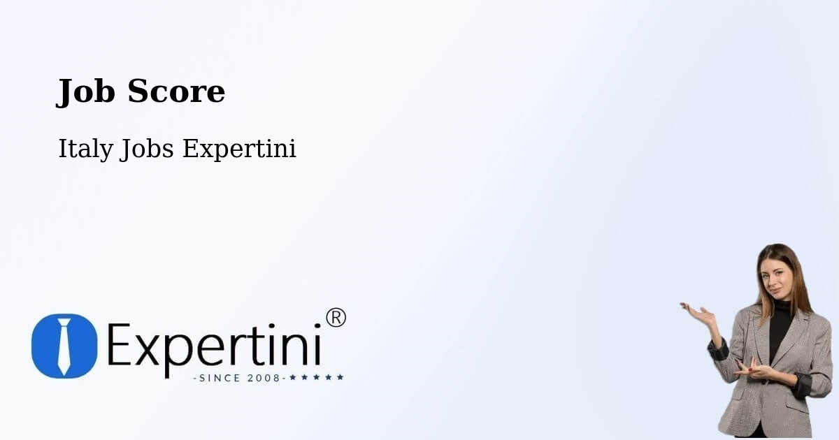 Job Score & Job Description Score Tool – Como - Italy Jobs Expertini