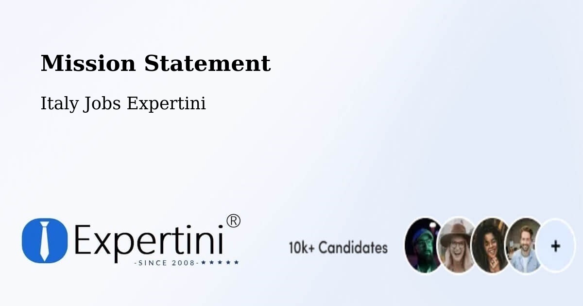 Corporate Mission – Como - Italy Jobs Expertini